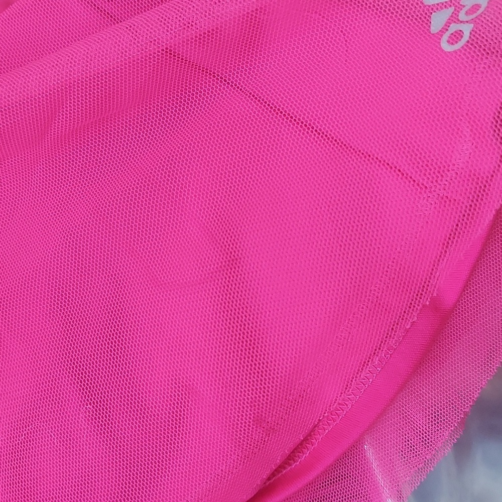 adidas Girls Hot Pink Athletic Skort - Picture 6 of 6